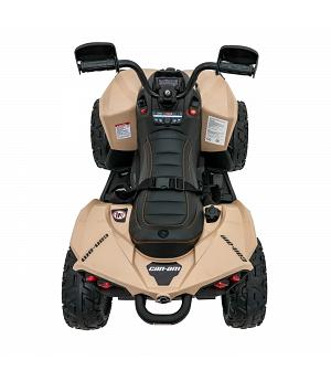 QUAD 24V PARA NIÑOS, CAN-AM, BEIGE-NEGRO, 3-7 AÑOS   INDA397-RA-CA002.BEZ - KI4